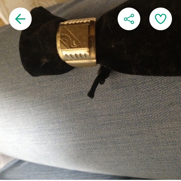 18K S0-10 1/2. RINGOLID GOLD MEN SIZE - Picture 4 of 5